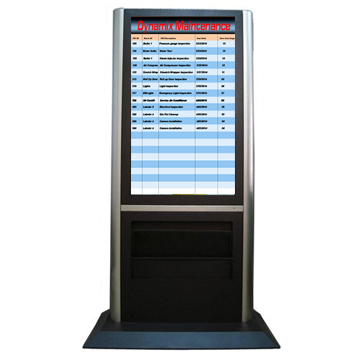 DMS maintenance kiosk