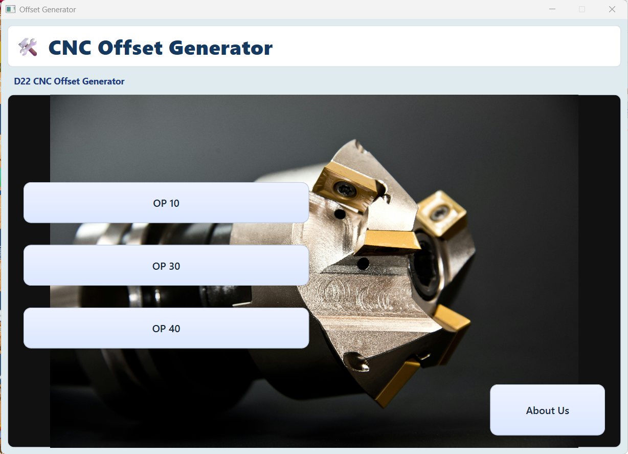 CNC Offset Generator